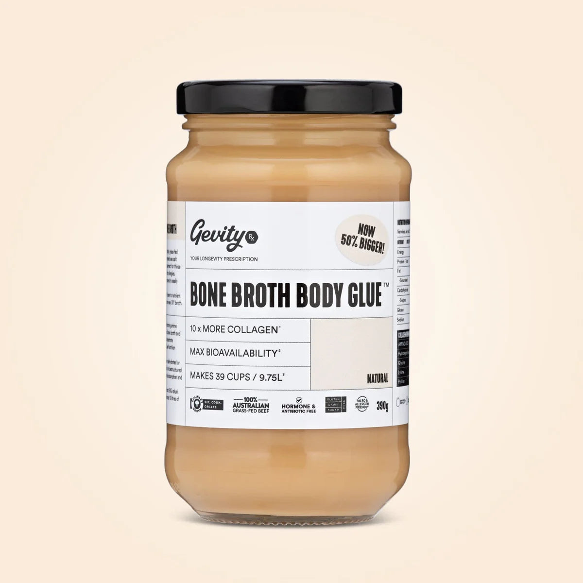 Bone Broth Body Glue Natural 390g3