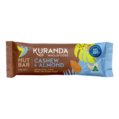 Gluten Free Nut Bars Cashew & Almond 45g1