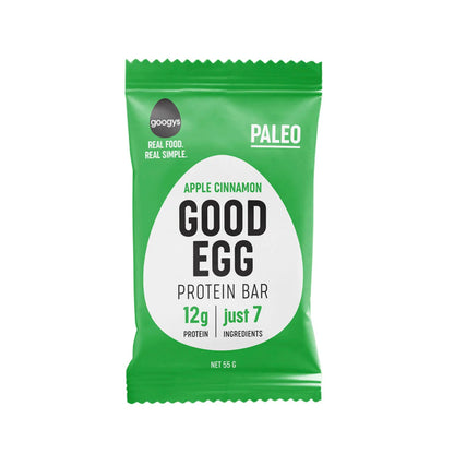 Good Egg Protein Bar Apple Cinnamon 55g front