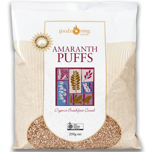 Good Morning Cereals Puffs Amaranth Organic 200g