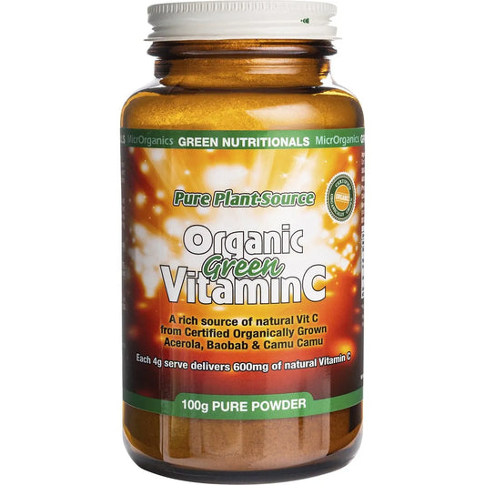 Green Nutritionals
Organic Green Vitamin C Powder 600mg 100g