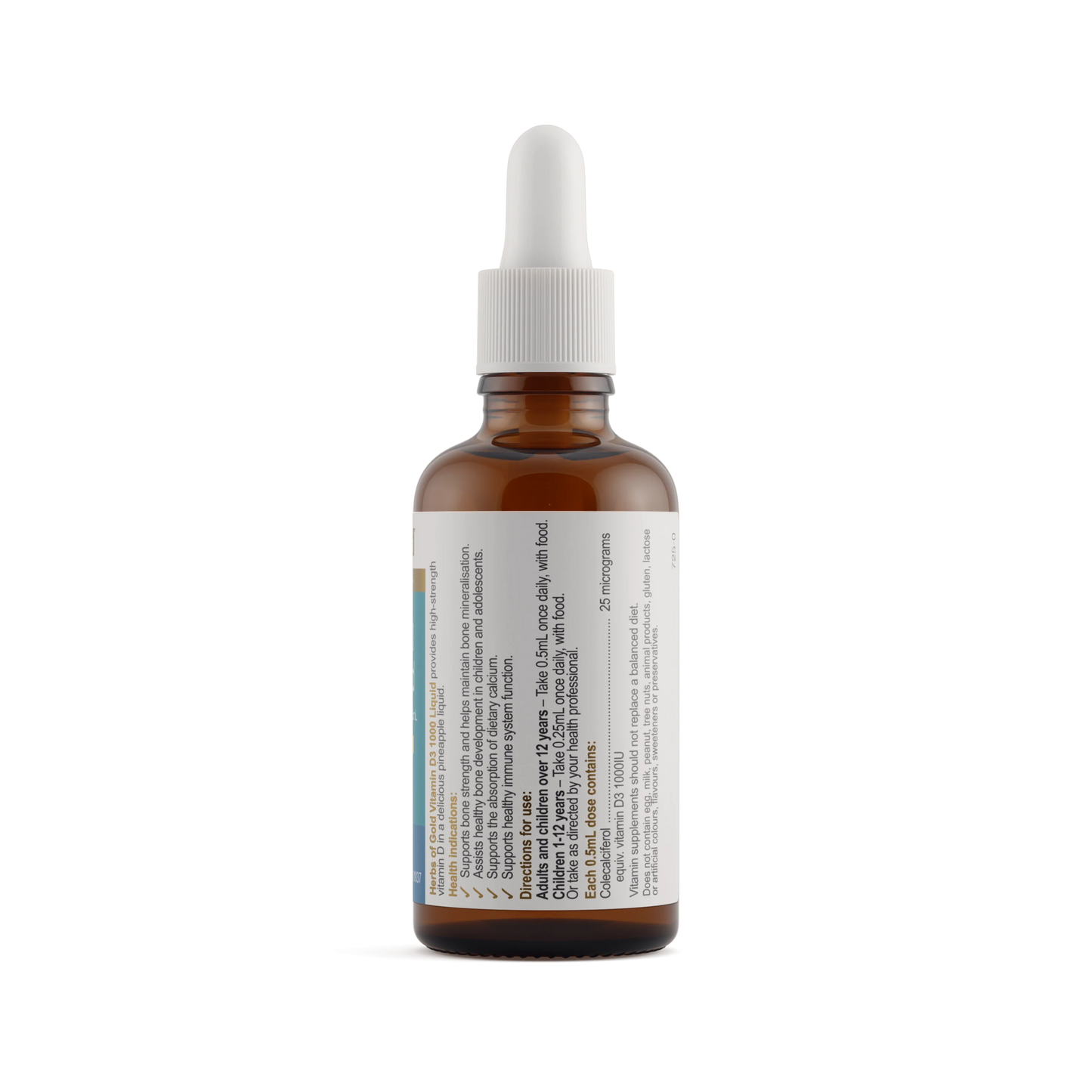 Vitamin D3 1000 Pineapple 50ml