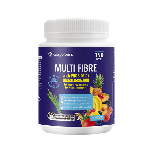 Multi Fibre with Probiotics (Tropical Fruits) 750g
