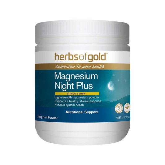 Magnesium Night Plus (Citrus Berry) Oral Powder 300g front