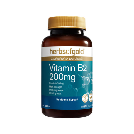 Herbs of gold Vitamin B2 200mg 60t