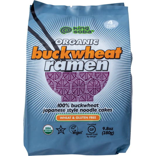 King Soba Organic Buckwheat Ramen Noodles 280g front