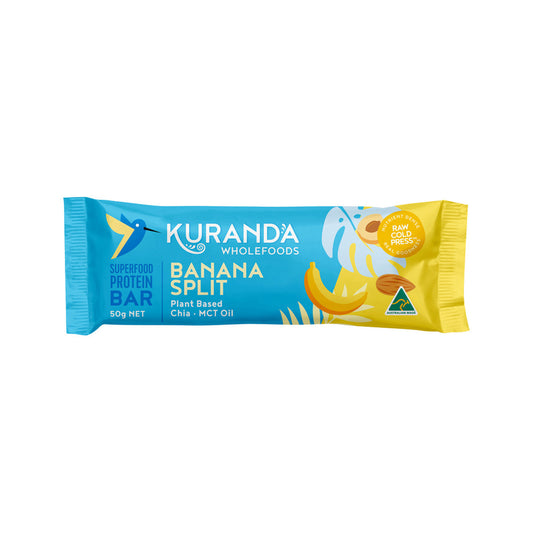 Gluten Free Protein Bars Banana Split 50g1