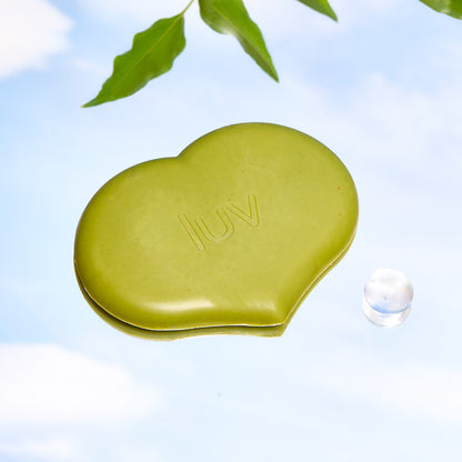 Pine-Lime White Chocolate Heart 30g