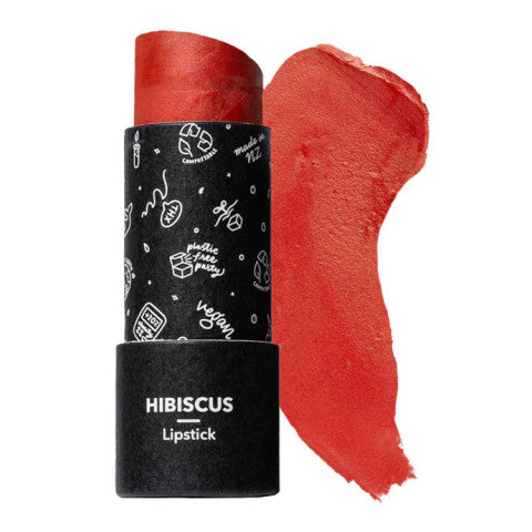 Satin Matte Lipstick - Hibiscus Vibrant Coral 8g