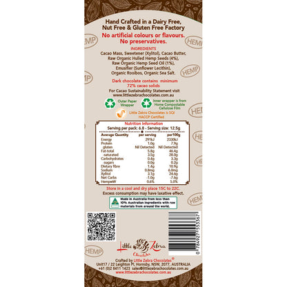 Hemp Delight Dark Chocolate 85g