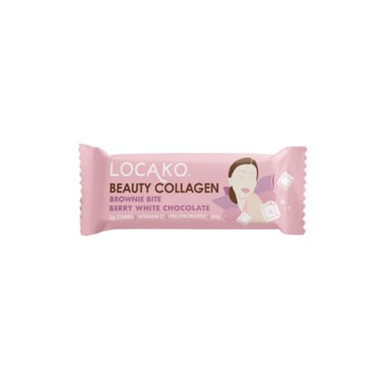 Brownie Bite Collagen Berry White Chocolate 40g1