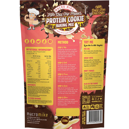 Cookie Baking Mix Almond Protein Triple Chocolate 250g2