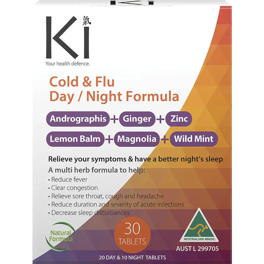 Ki Cold & Flu Day Night 30 Tabs