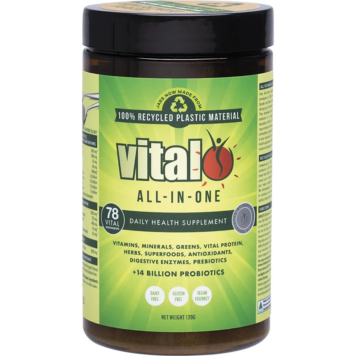 Vital All-In-One Daily Health Supplement 120g