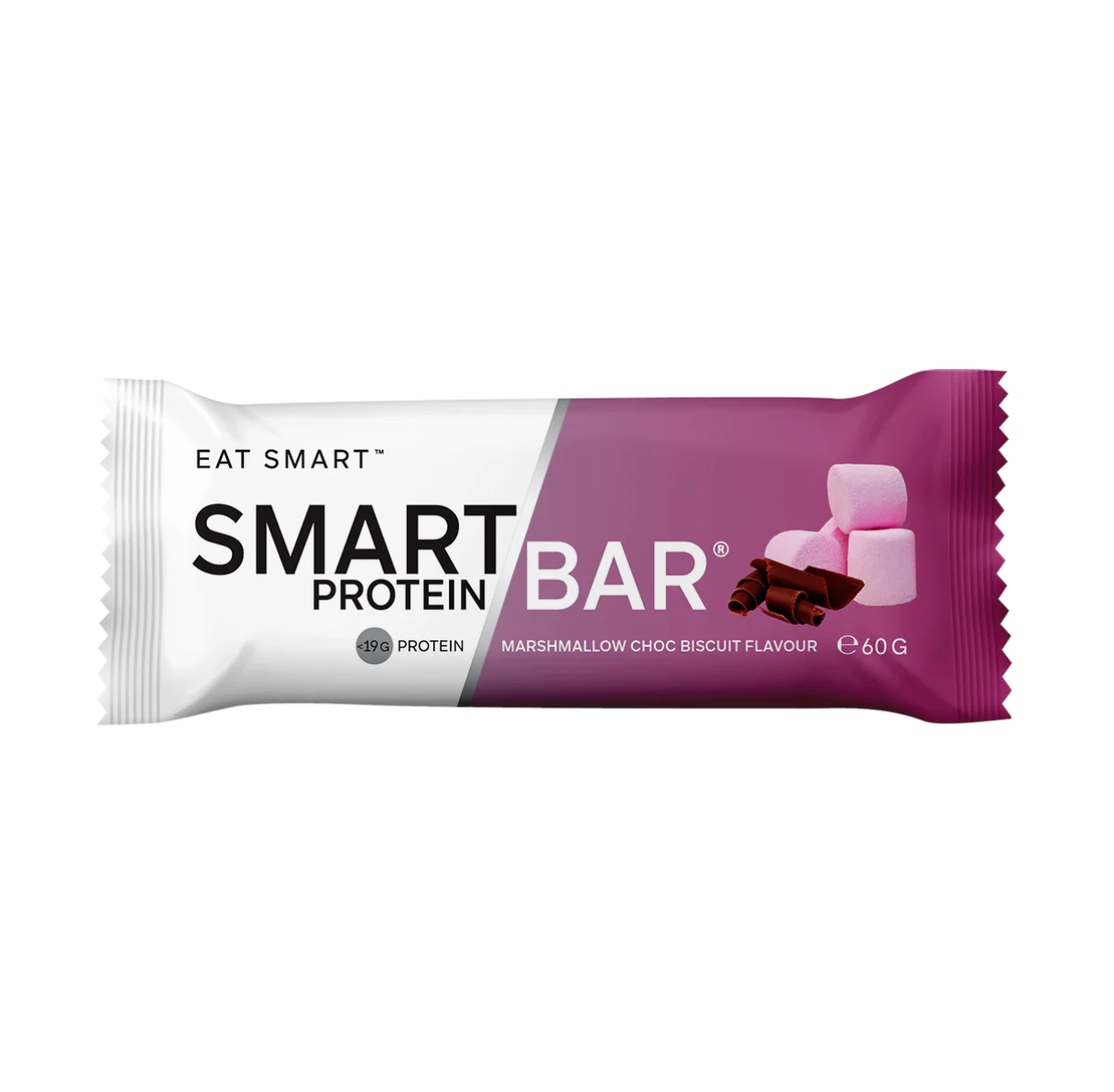 Marshmallow Choc Biscuit Flavour Smart Protein Bar 60g