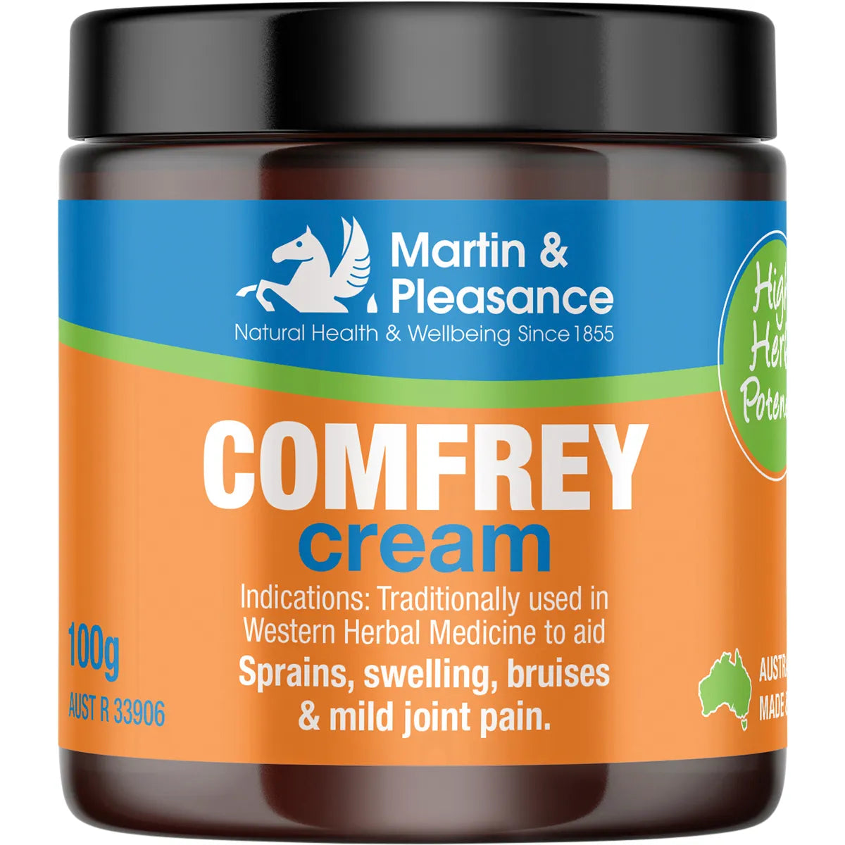 Martin & Pleasance
Comfrey Herbal Cream Jar 100g