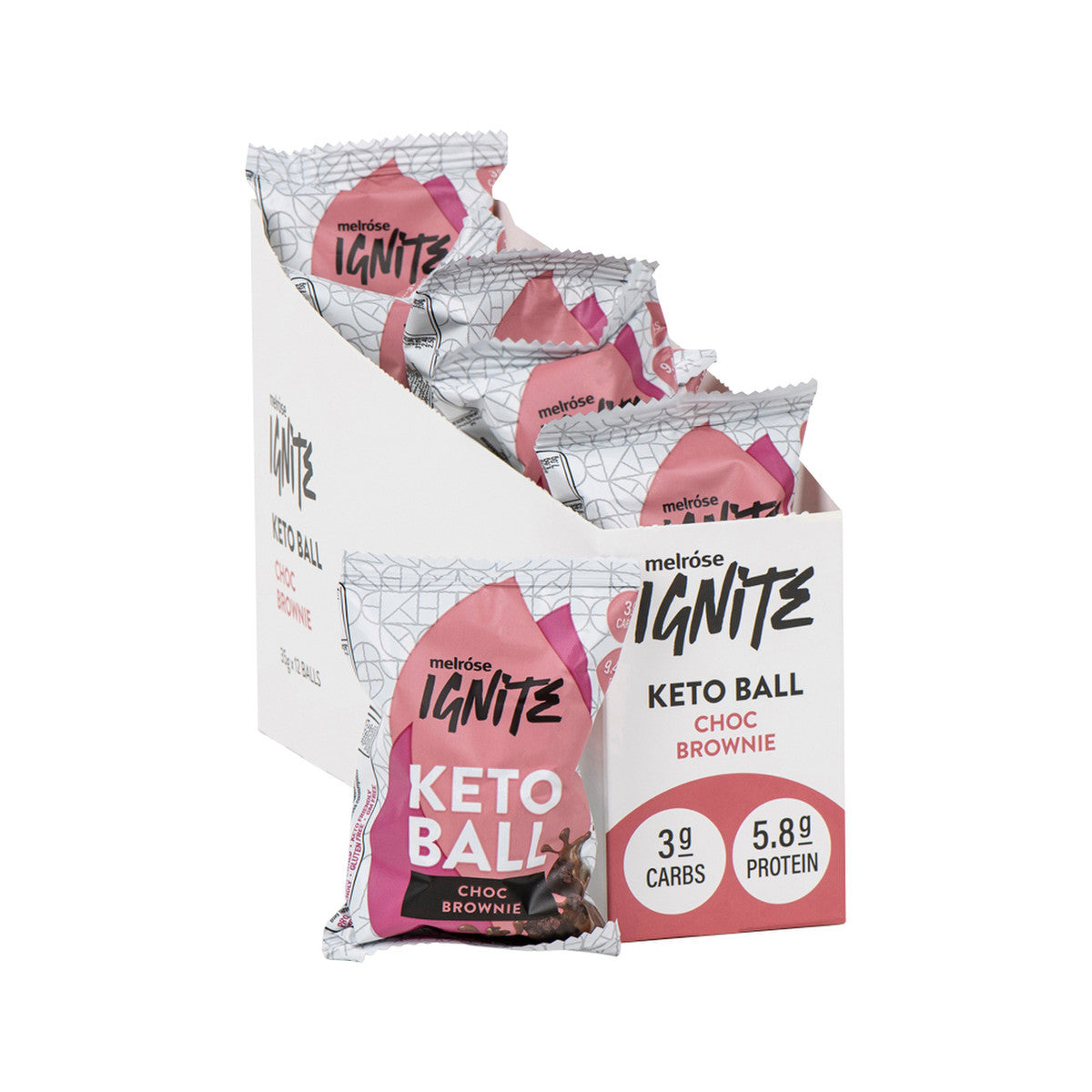 Ignite Keto Ball Choc Brownie 35g box