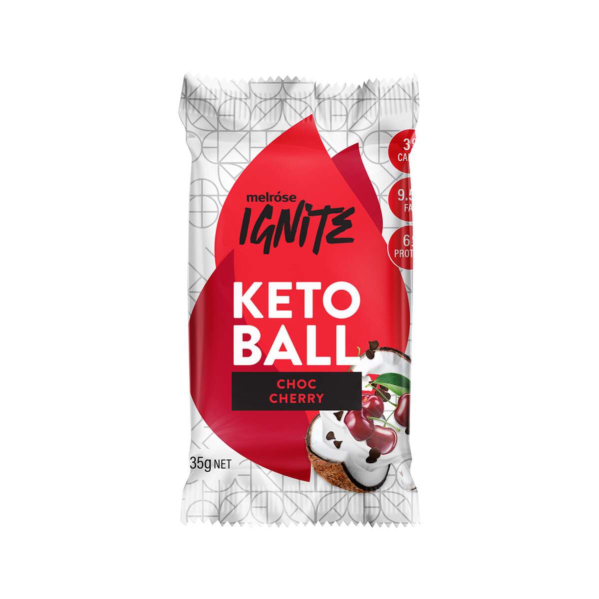 Ignite Keto Ball Choc Cherry 35g