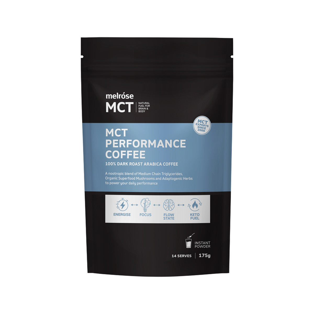 MCT Performance Coffee (100% Dark Roast Arabica Coffee) 175g1