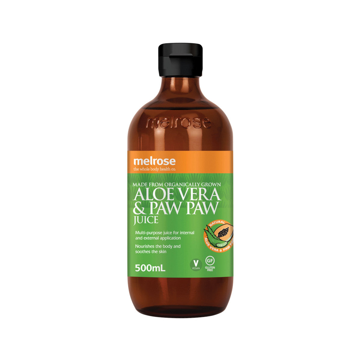 Organic Aloe Vera & Paw Paw Juice 500ml