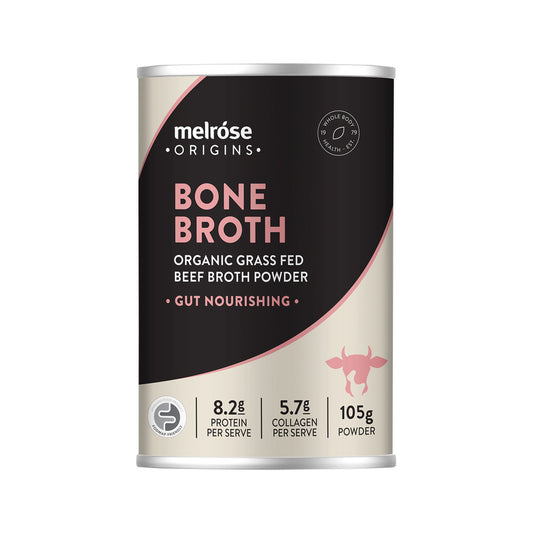 Bone Broth (Organic Grass Fed Beef) Gut Nourishing (Turmeric) Powder 105g 1