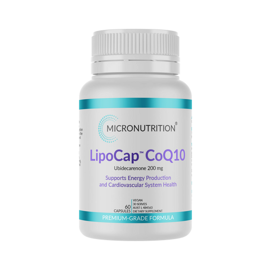 LipoCap CoQ10 60 Vege Caps