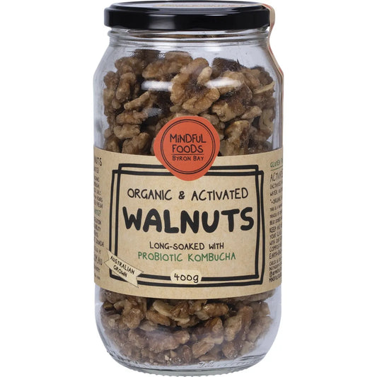 Mindful Foods
Walnuts Organic & Activated 400g