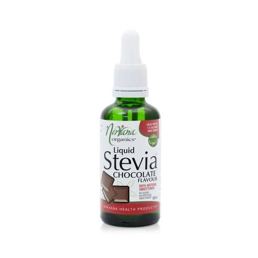 Nirvana Organics
Stevia Liquid Chocolate 50ml