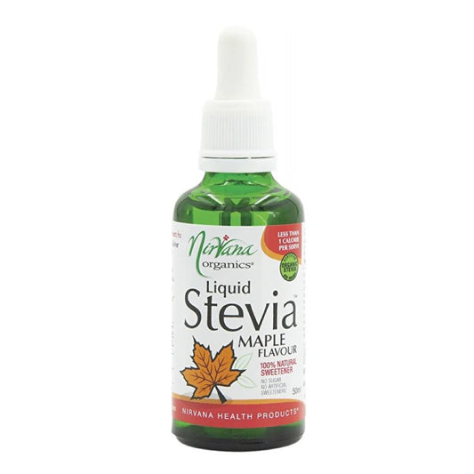 Nirvana Organics
Stevia Liquid Maple 50ml