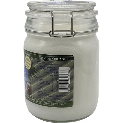 Organic 100% Pure Virgin Coconut Oil 650ml