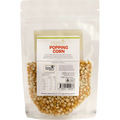 organic Popping Corn 200g