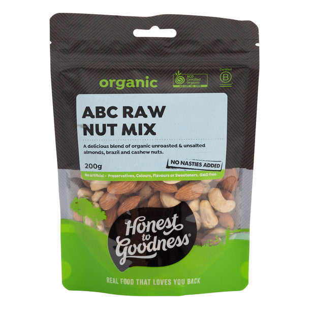 Organic ABC Raw Nut Mix 200g