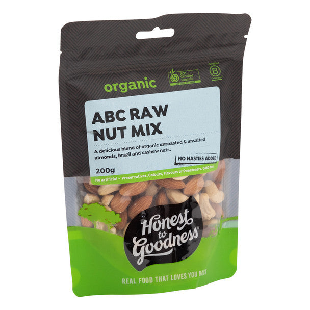 Organic ABC Raw Nut Mix 200g