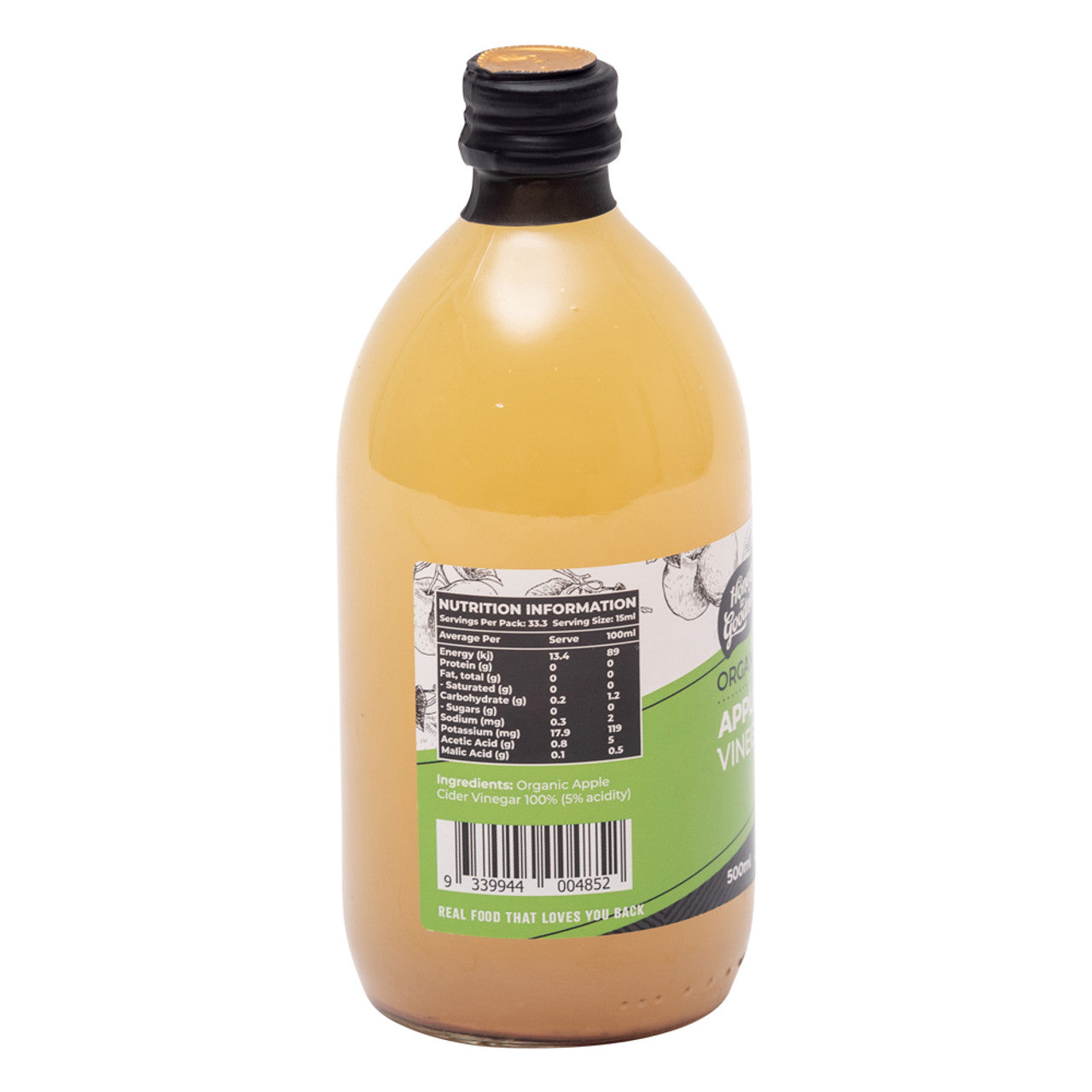 Organic Apple Cider Vinegar 500ml