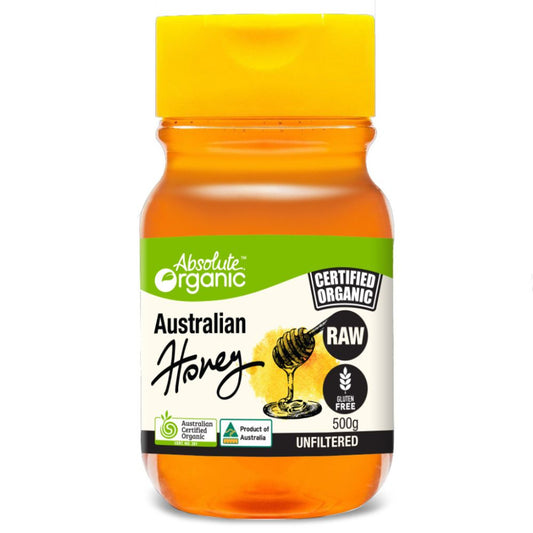 Organic Australian Raw Honey - Squeeze 500g