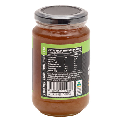 Organic Australian Raw Honey 500g