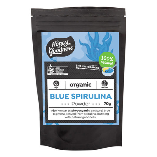 Organic Blue Spirulina Powder 70g