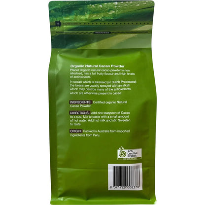 Organic Cacao Powder 500g