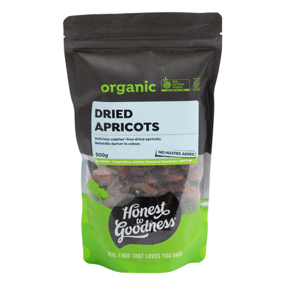 Organic Dried Apricots 500g