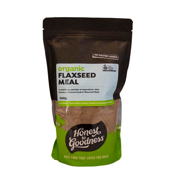 Organic Flaxseed Meal 500g packet