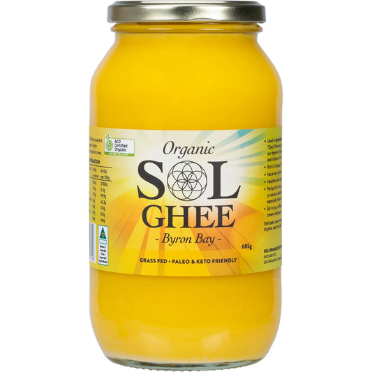 Sol Organics
Organic Ghee 685g