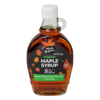 Organic Maple Syrup 250ml front