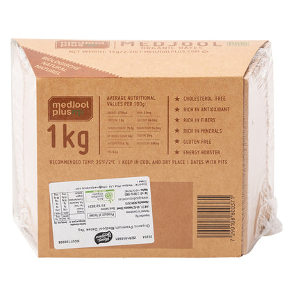 Organic Medjool Dates - Medium Premium 1KG back