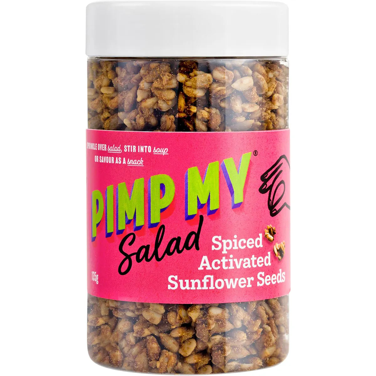 Spiced Activated Sunflower Seeds 135g