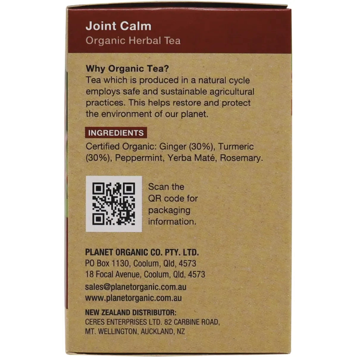 Joint Calm Herbal Tea Bags 25pk4