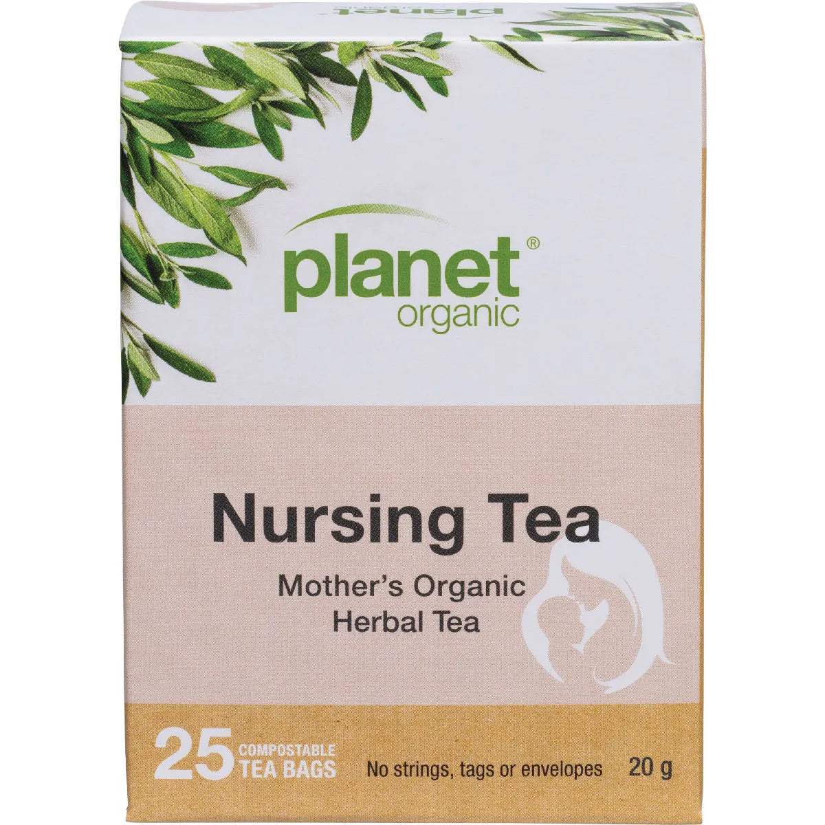 Mother's Nursing Herbal Tea Bags 25pk