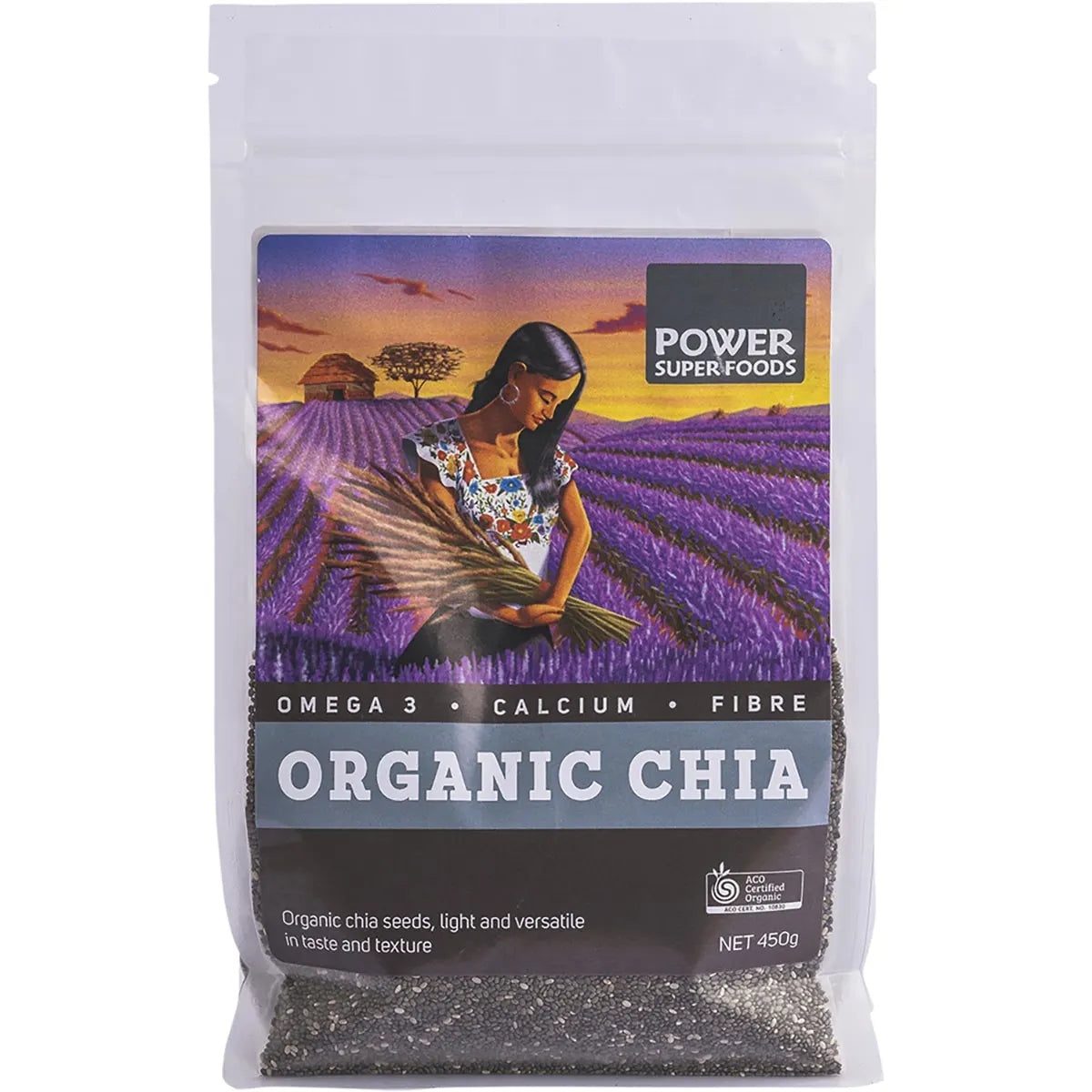 Chia Seeds Certified Organic 450g