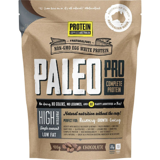 Paleo Pro Egg White Protein Chocolate 400g