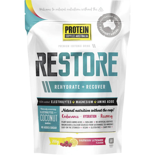 Restore Hydration Recovery Drink Raspberry Lemonade 200g