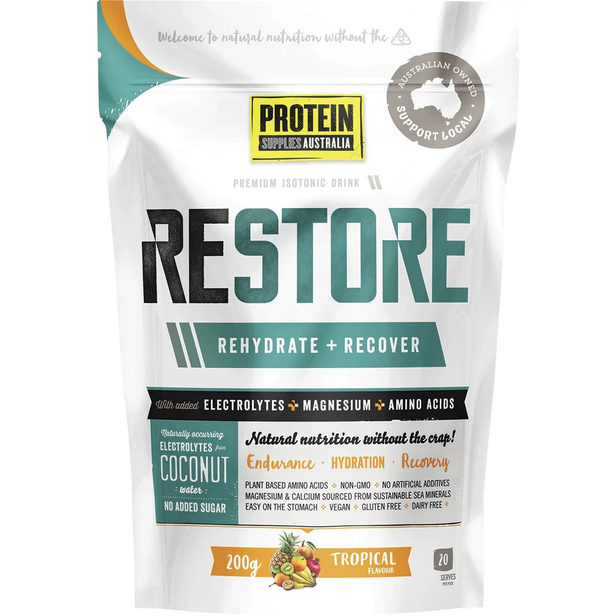 Restore Hydration Recovery Drink Tropical 200g